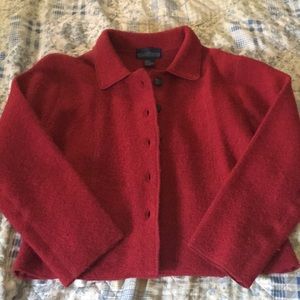 Wool Jacket - adorable short style size M